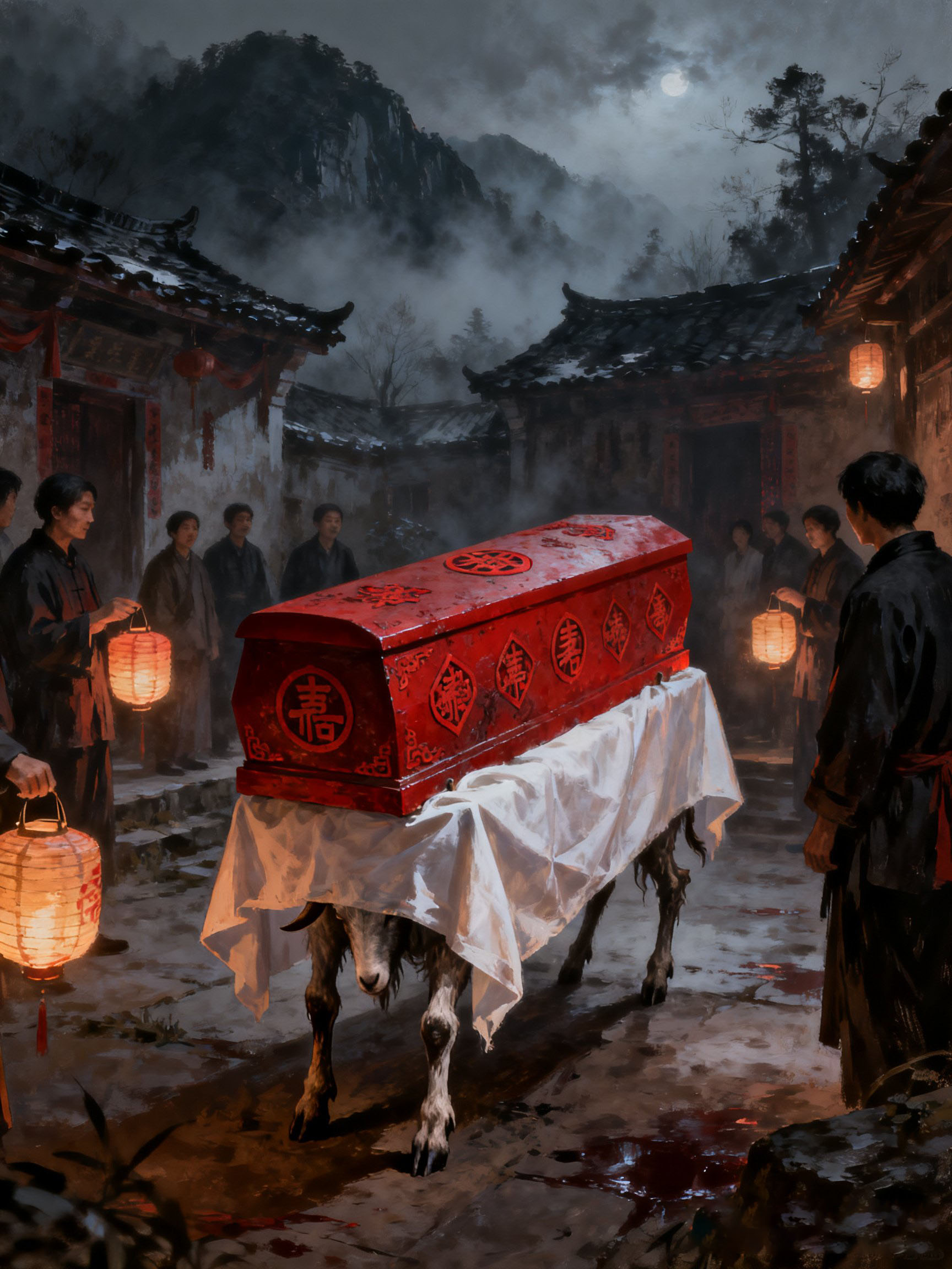 Khâu Xác Đêm Mưa